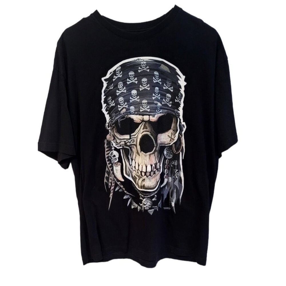 Mens Playa Del Carmen T-Shirt Adult size XLARGE Motorcyclist Biker